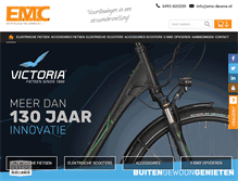 Tablet Screenshot of emc-deurne.nl